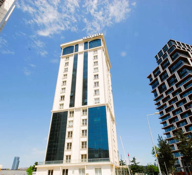 Büronun bulunduğu Yasa Kule binası